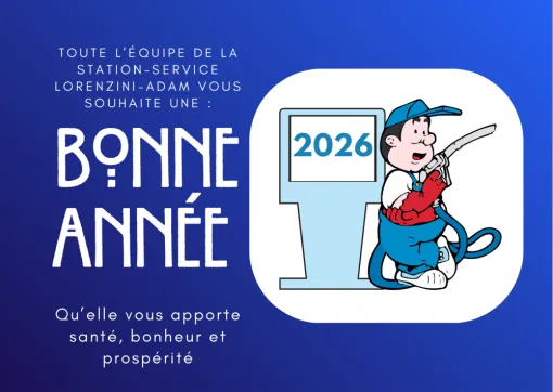 LA SAS LORENZINI-ADAM VOUS SOUHAITE UNE BONNE ANNEE 2026, Courpière, Lorenzini-Adam